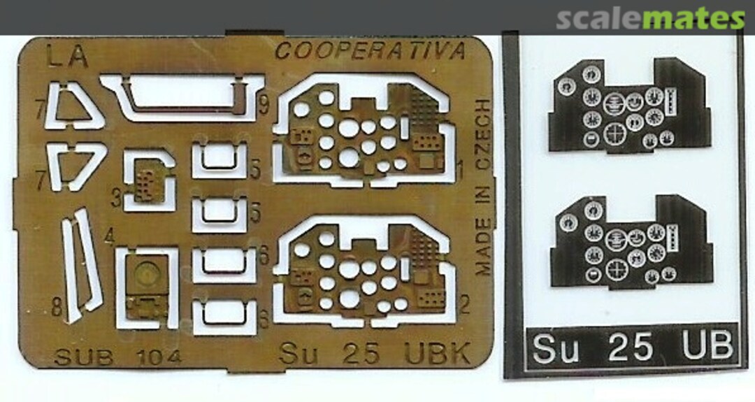 Boxart Sukhoi Su-25UBK Frogfoot B SUB104 Cooperativa Boxart Sukhoi Su-25UBK Frogfoot B SUB104 Cooperativa
