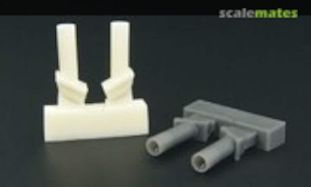 1:48 Pz.IV Ausf. J Late exhaust pipes Type 1 (Hauler HLX48116) HLX48116