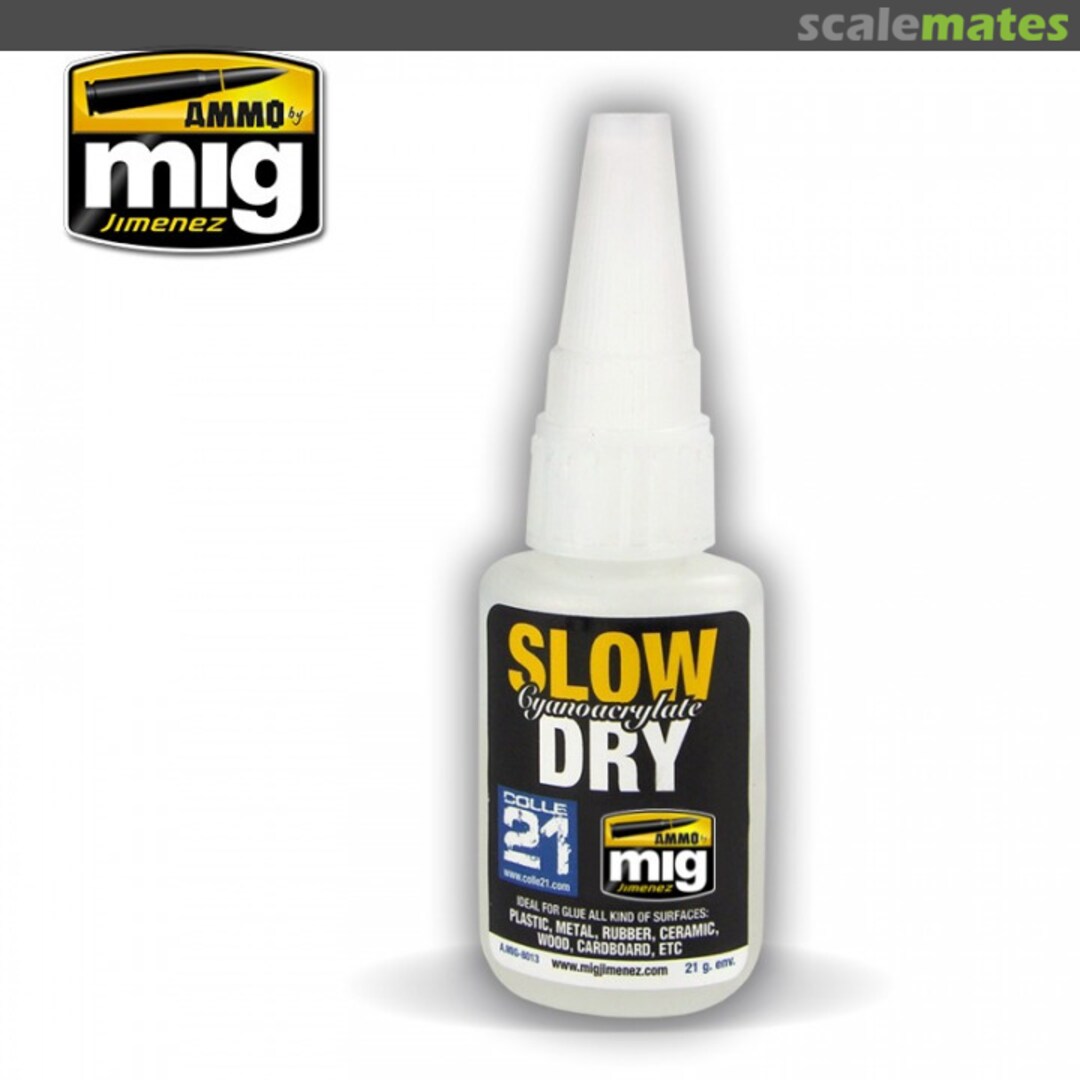 Boxart Slow Dry Cyanoacrylate A.MIG-8013 Ammo by Mig Jimenez