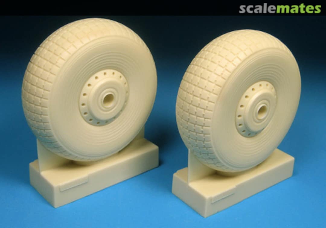 Boxart Lancaster Mainwheels - Block Tread BR32410 Barracuda Studios