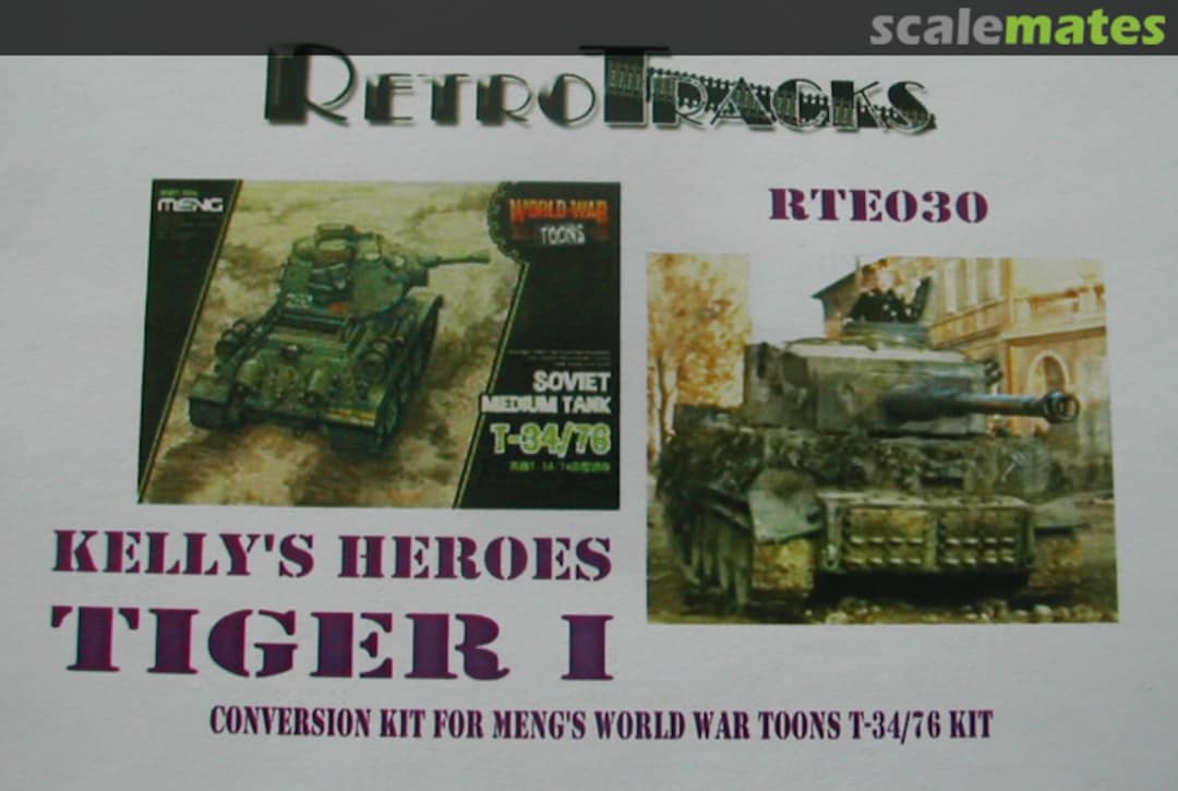 Boxart Kelly’s Heroes Tiger I RTE030 RetroTracks