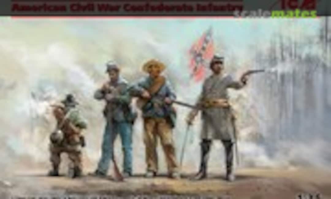 1:35 Civil War Confederate Infantry (ICM 35021)