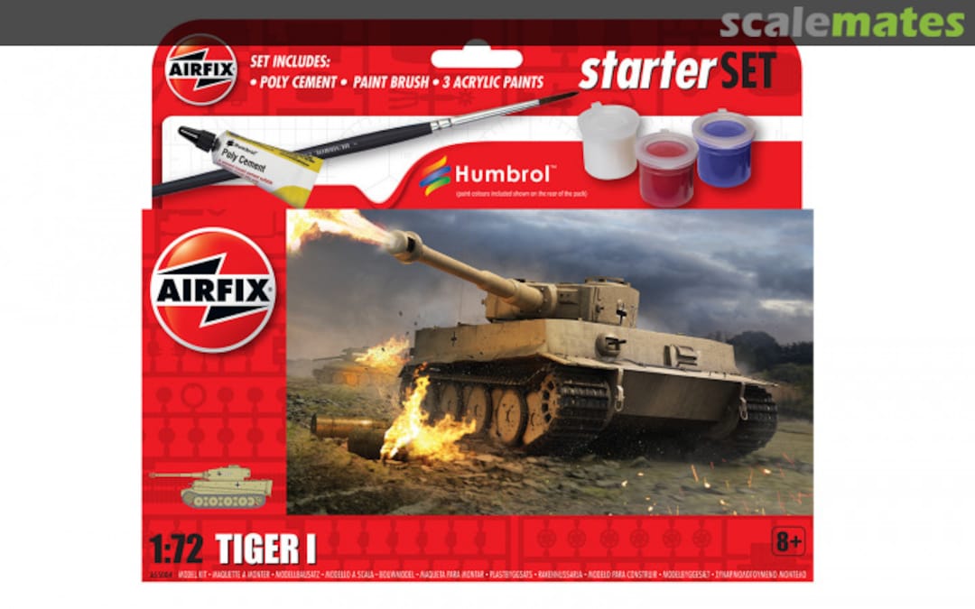 Boxart Tiger I A55004 Airfix Boxart Tiger I A55004 Airfix