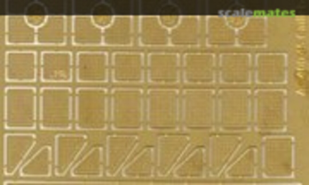 1:400 Perforated catwalk sections (L'Arsenal AC40045) AC40045