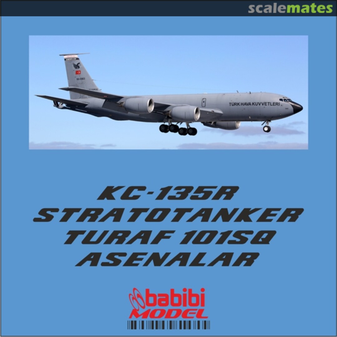 Boxart KC-135R Stratotanker - 101 Squadron`Asenalar` (incirlik AB) Dbt-01373 Babibi model Boxart KC-135R Stratotanker - 101 Squadron`Asenalar` (incirlik AB) Dbt-01373 Babibi model