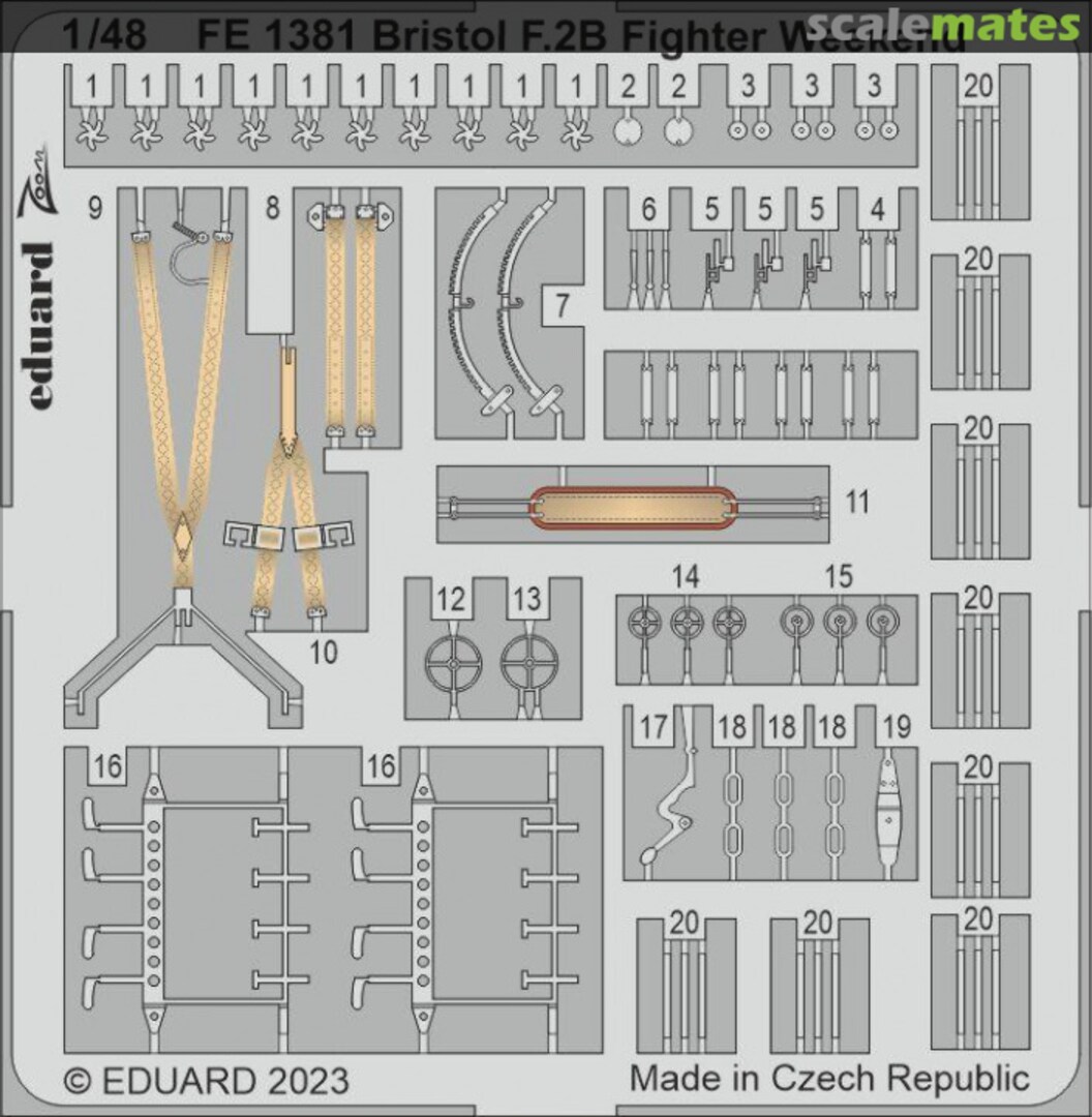 Boxart Bristol F.2B Fighter FE1381 Eduard Boxart Bristol F.2B Fighter FE1381 Eduard
