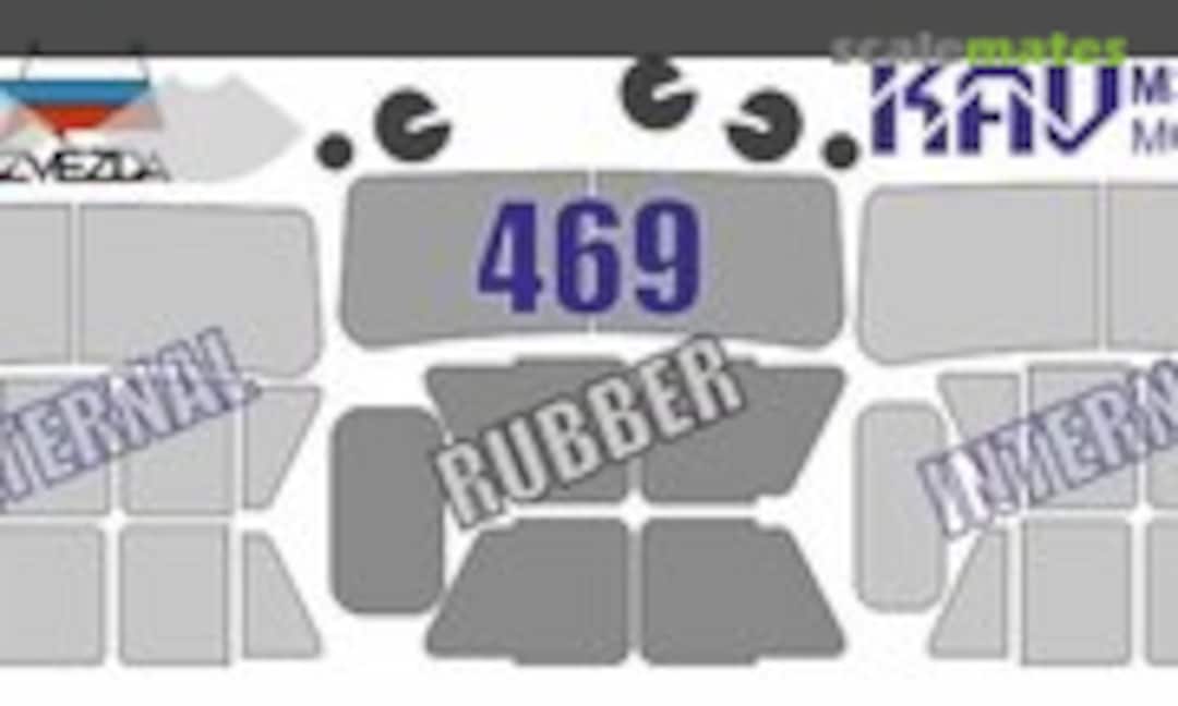 1:35 UAZ 469 masks (KAV models KAV M35 148) KAV M35 148