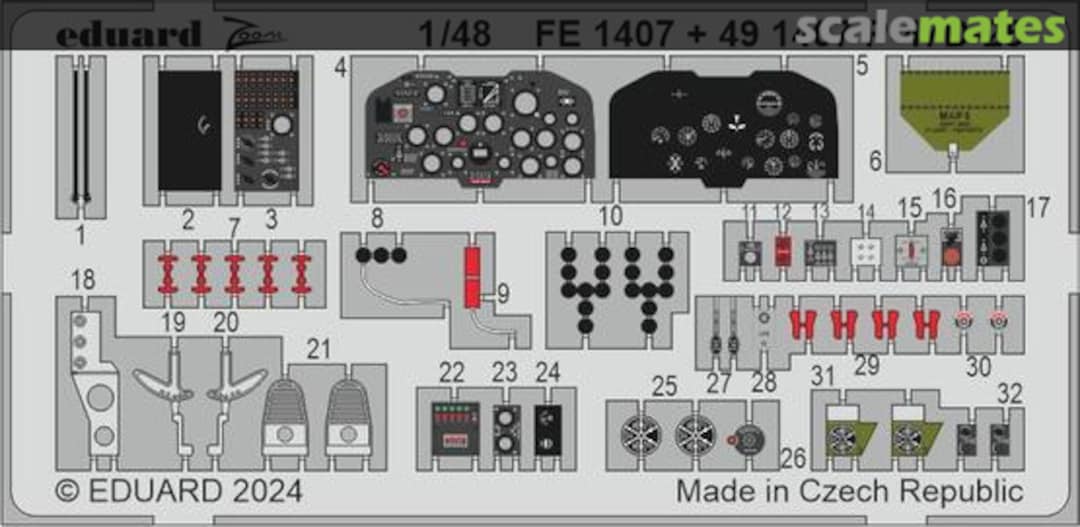 Boxart P-47D-25 FE1407 Eduard Boxart P-47D-25 FE1407 Eduard