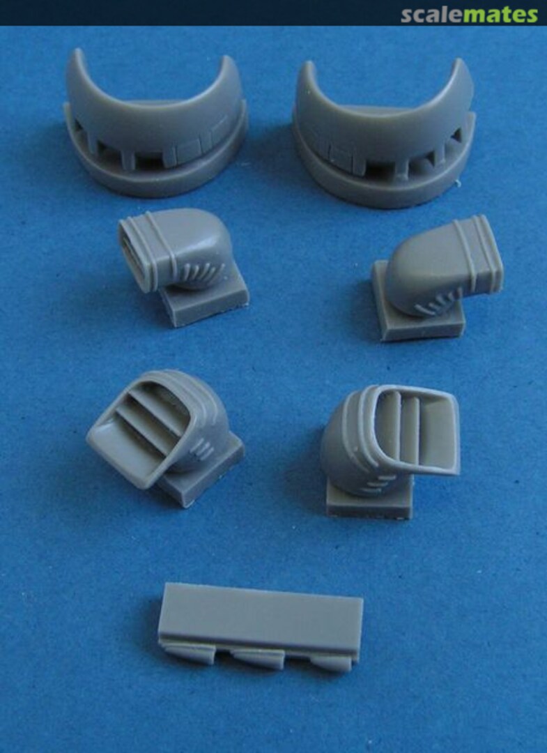 Boxart BAe Harrier GR.9 - engine intakes and exhaust nozzles U72-137 Pavla Models