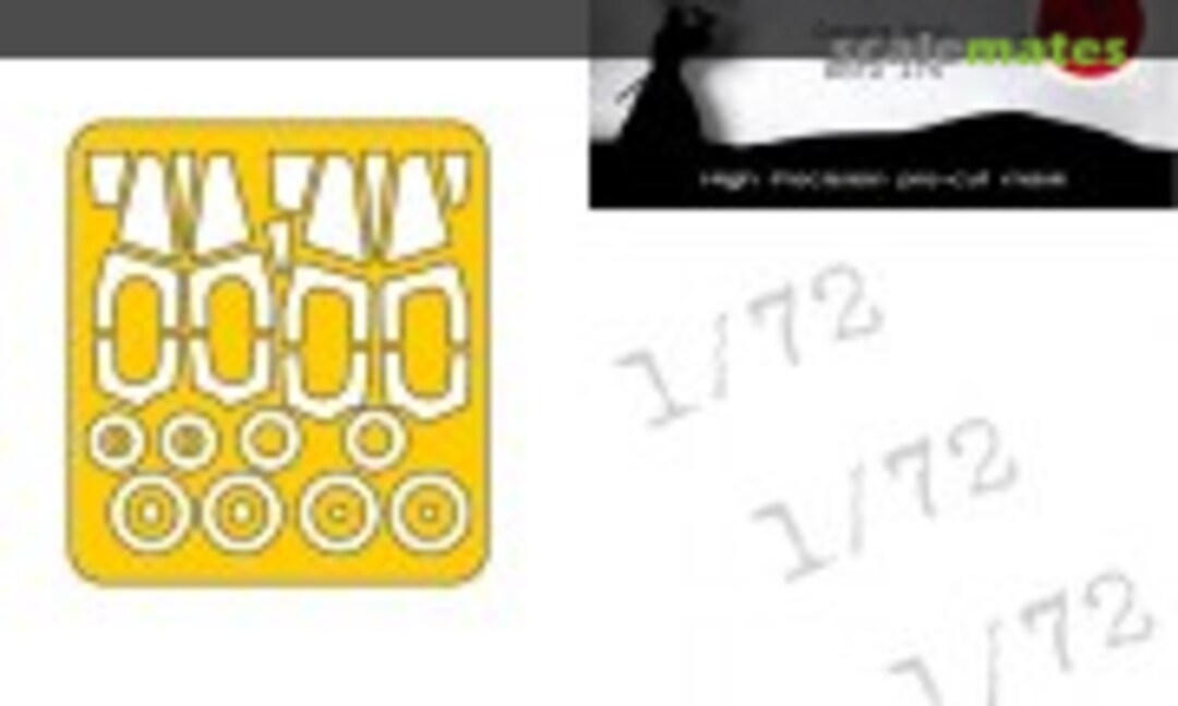 1:72 N.A. F-107A Utlra Sabre Canopy Mask (DEAD Design Models NM72174) NM72174