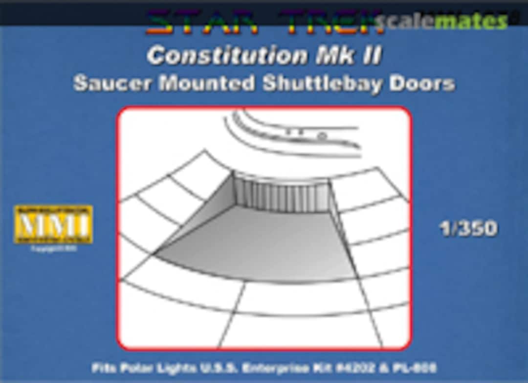 Boxart Saucer Mounted Shuttlebay Doors MMI-1878 Millennia Models International Boxart Saucer Mounted Shuttlebay Doors MMI-1878 Millennia Models International