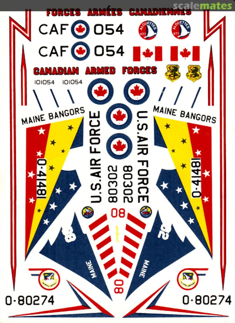 Boxart McDonnell F-101 Voodoo 20A Aerodecal Boxart McDonnell F-101 Voodoo 20A Aerodecal