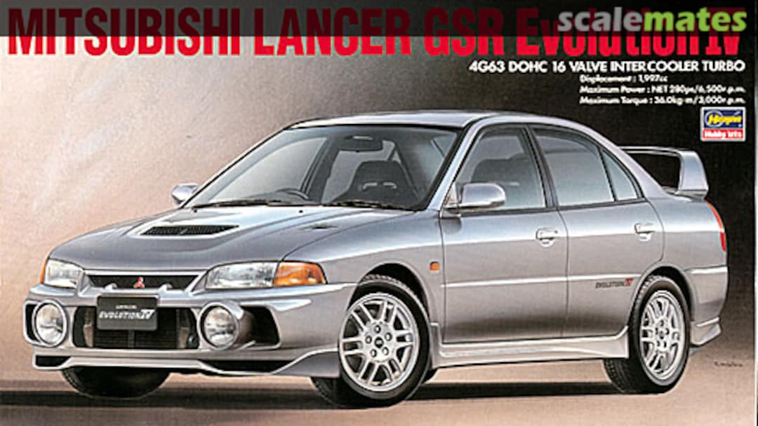 Boxart Mitsubishi Lancer GSR Evolution IV 24018 Hasegawa Boxart Mitsubishi Lancer GSR Evolution IV 24018 Hasegawa
