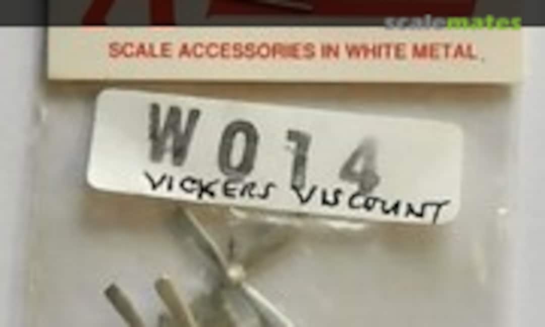1:144 4 Blade Rotol for Vickers Viscount (Aeroclub W014) W014
