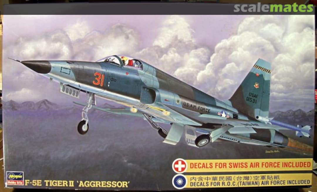 Boxart F-5E Tiger II `Aggressor´ 08062 Hasegawa