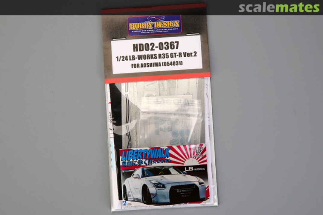 Boxart LB-Works R35 GT-R Ver.2 HD02-0367 Hobby Design