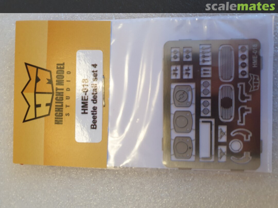 Boxart Beetle detail set 4 HME-018 Highlight Model Studio Boxart Beetle detail set 4 HME-018 Highlight Model Studio