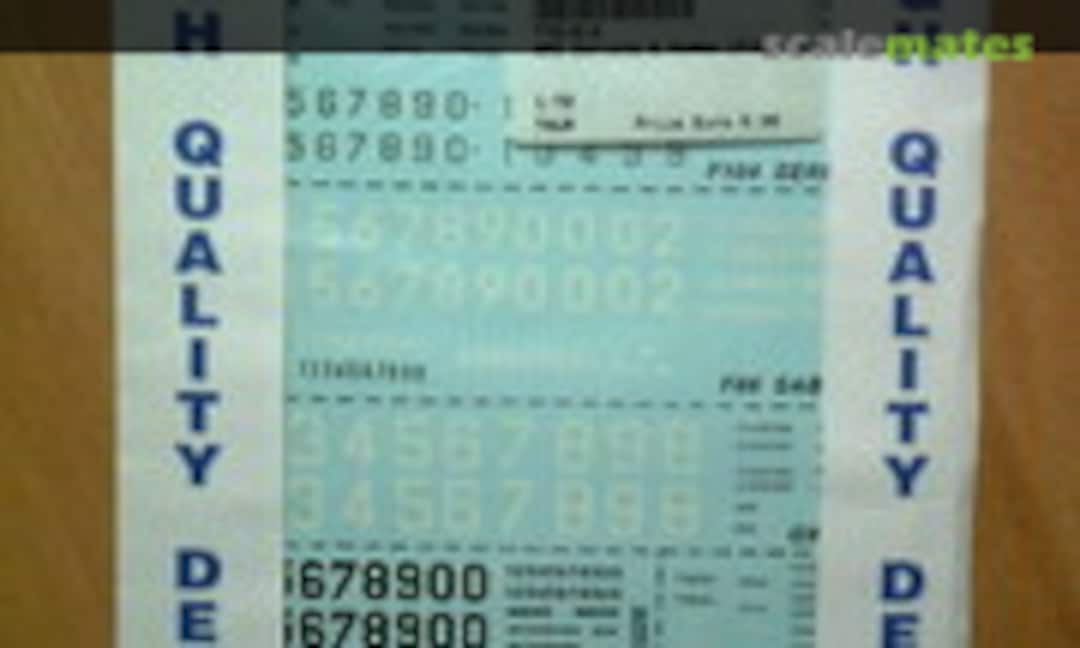 1:72 AMI Serials & codes (Tauro Model 72-518) 72-518