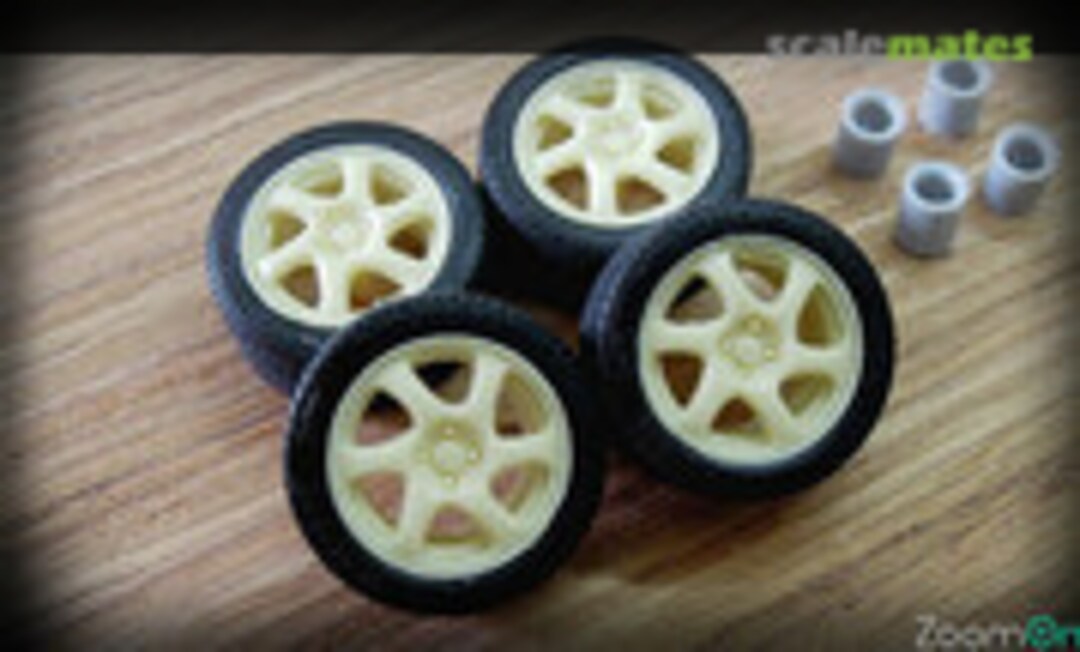 1:24 15'' Gsr blades rims set (ZoomOn ZR007) ZR007
