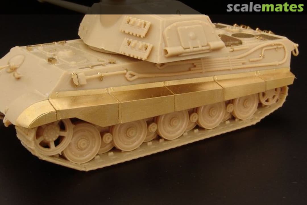 Boxart Tiger II Ausf. B "Königstiger" Fenders HLH72056 Hauler Boxart Tiger II Ausf. B "Königstiger" Fenders HLH72056 Hauler