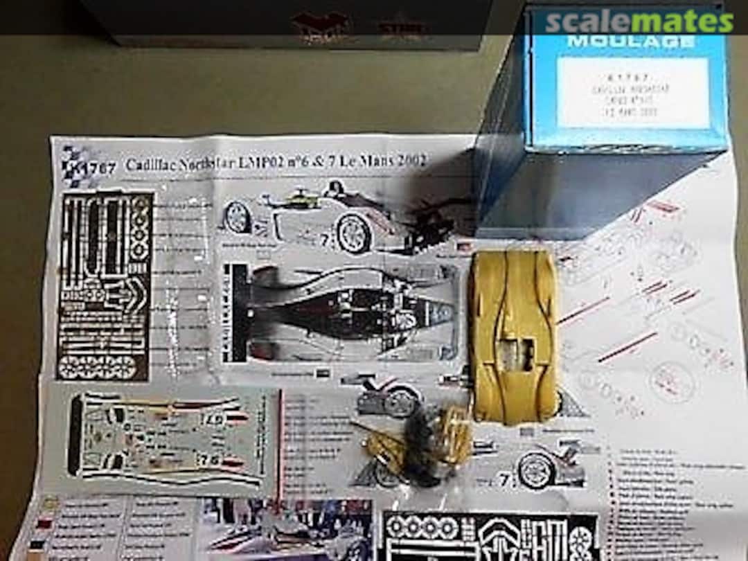 Boxart Cadillac Northstar LMP 02 "Compuware" K1767 Provence Moulage Boxart Cadillac Northstar LMP 02 "Compuware" K1767 Provence Moulage