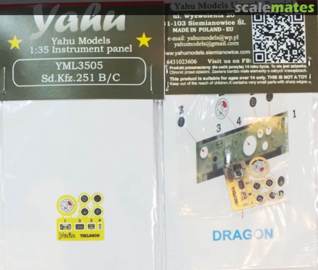 Boxart Sd.Kfz. 251 B/C YML3505 Yahu Models Boxart Sd.Kfz. 251 B/C YML3505 Yahu Models