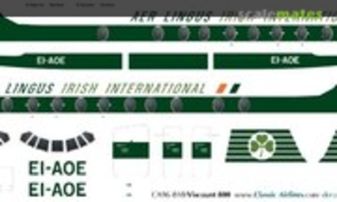 1:96 Aer Lingus Viscount 800 (Classic Airlines CA96-010) CA96-010