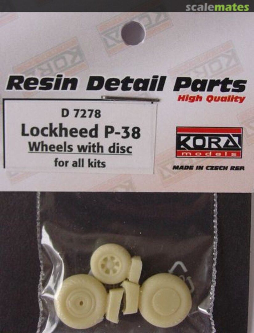 Boxart Lockheed P-38 D7278 Kora Models Boxart Lockheed P-38 D7278 Kora Models