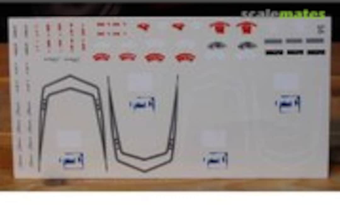 1:25 1968 - 1973 Corvette (Fred Cady Decals 16) 16