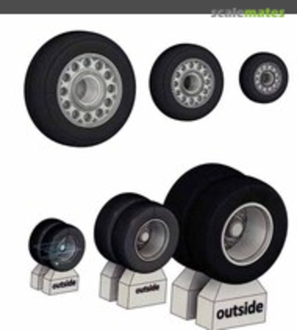 Boxart B-58A/TB-58 Wheels & Tires MHDW72001 Mighty Hob Design Boxart B-58A/TB-58 Wheels & Tires MHDW72001 Mighty Hob Design