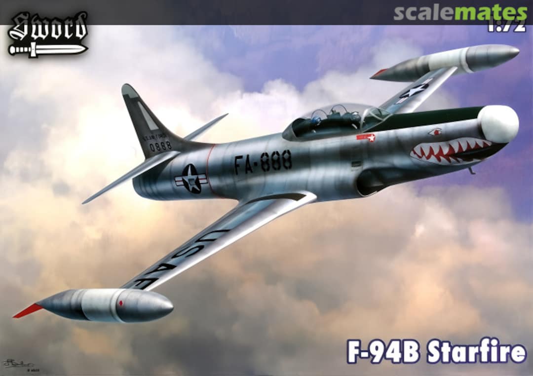 Boxart F-94B Starfire SW72054 Sword Boxart F-94B Starfire SW72054 Sword