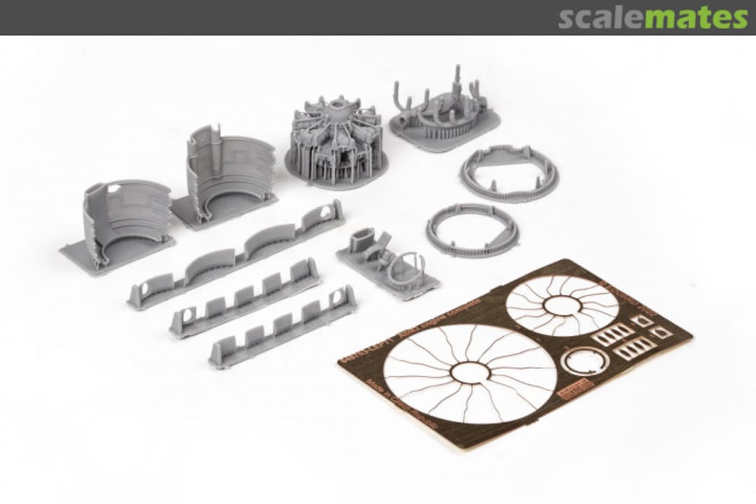 Contents A6M2 engine complete 648763 Eduard Contents A6M2 engine complete 648763 Eduard