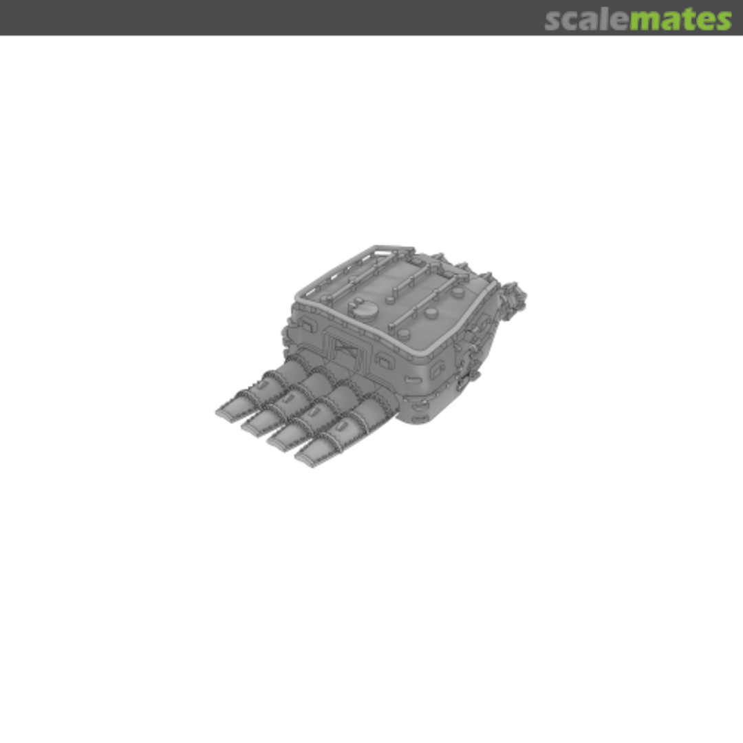 Boxart Type 92 Model 4 Quadruple Covered Torpedo Tube 610mm (1940) SO700169 Shelf Oddity