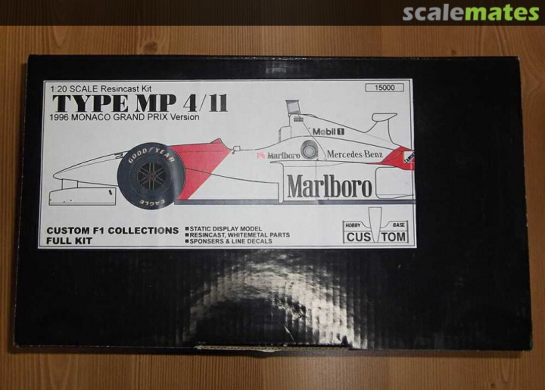 Boxart Mclaren MP4/11 Hobby Base Custom Boxart Mclaren MP4/11 Hobby Base Custom