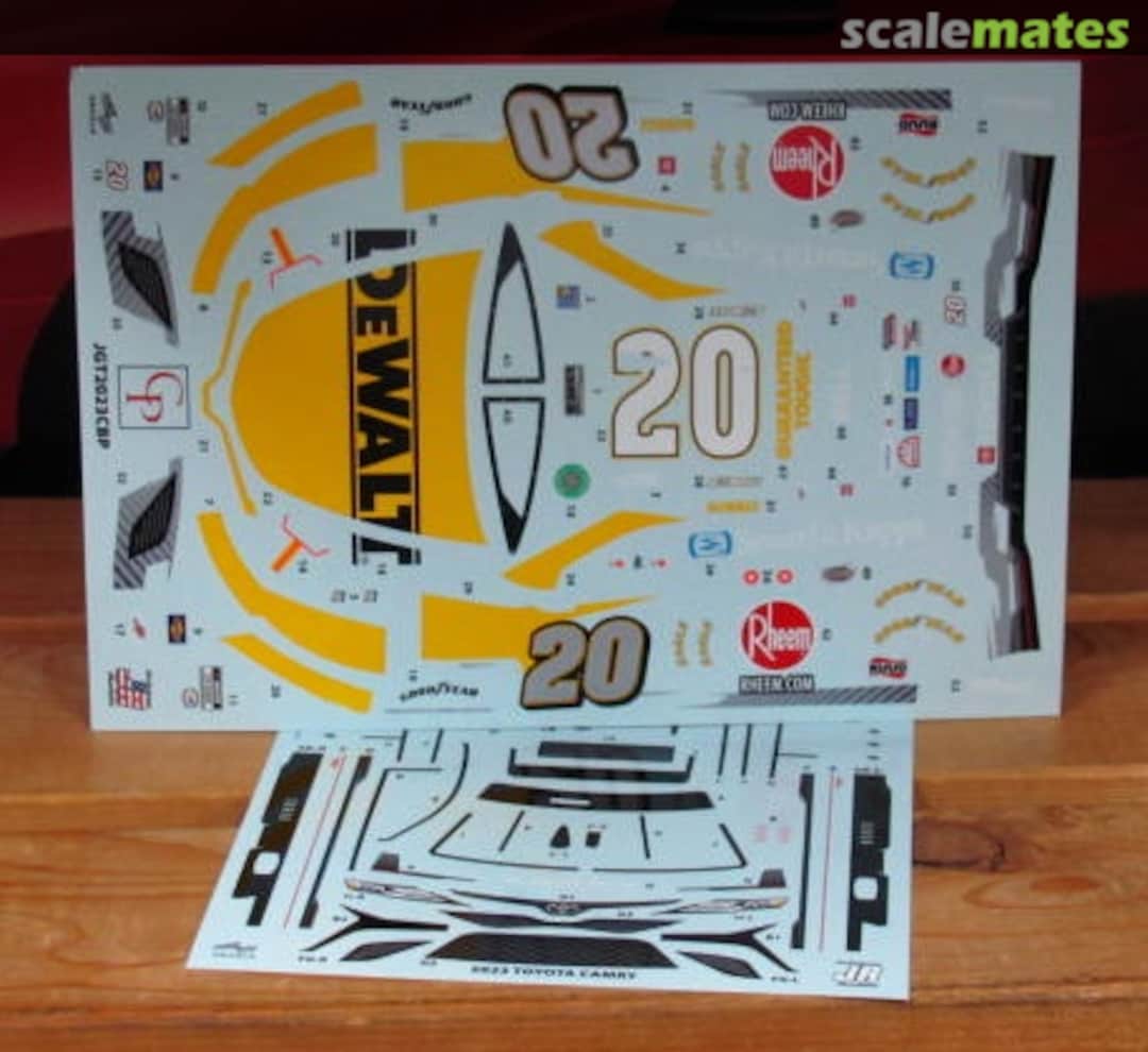 Boxart 2023 Toyota Camry TRD Powerslide Decals Boxart 2023 Toyota Camry TRD Powerslide Decals