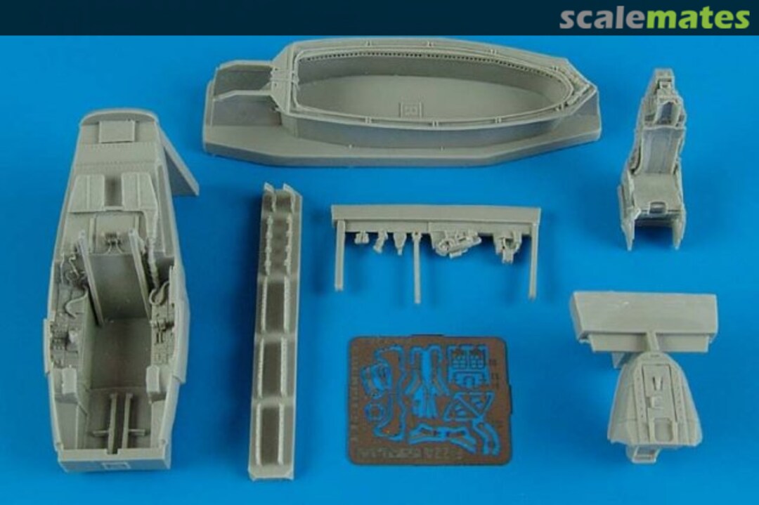 Boxart F/A-22A Raptor cockpit set 7264 Aires Boxart F/A-22A Raptor cockpit set 7264 Aires