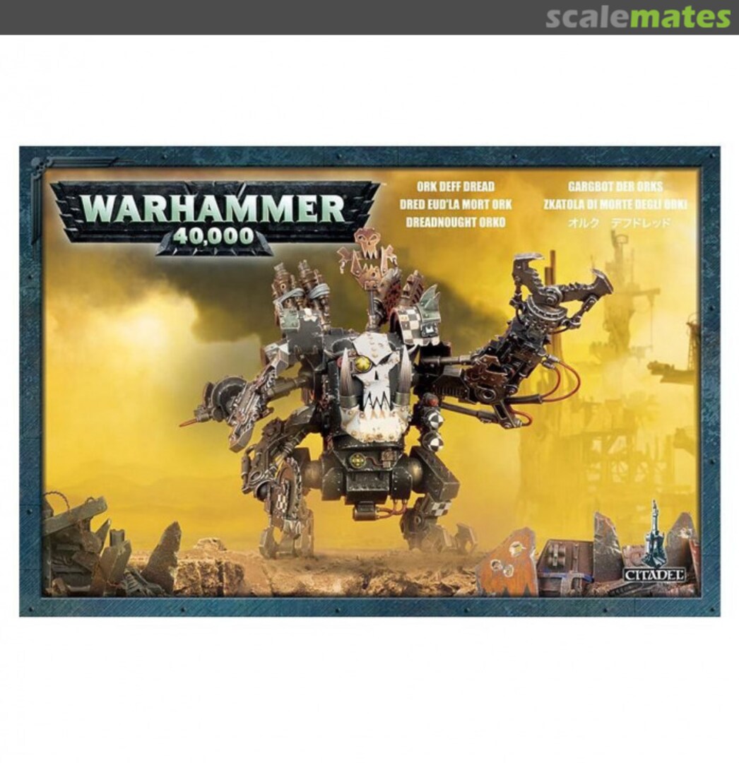 Boxart Ork Deff Dread 50-14 Games Workshop Boxart Ork Deff Dread 50-14 Games Workshop