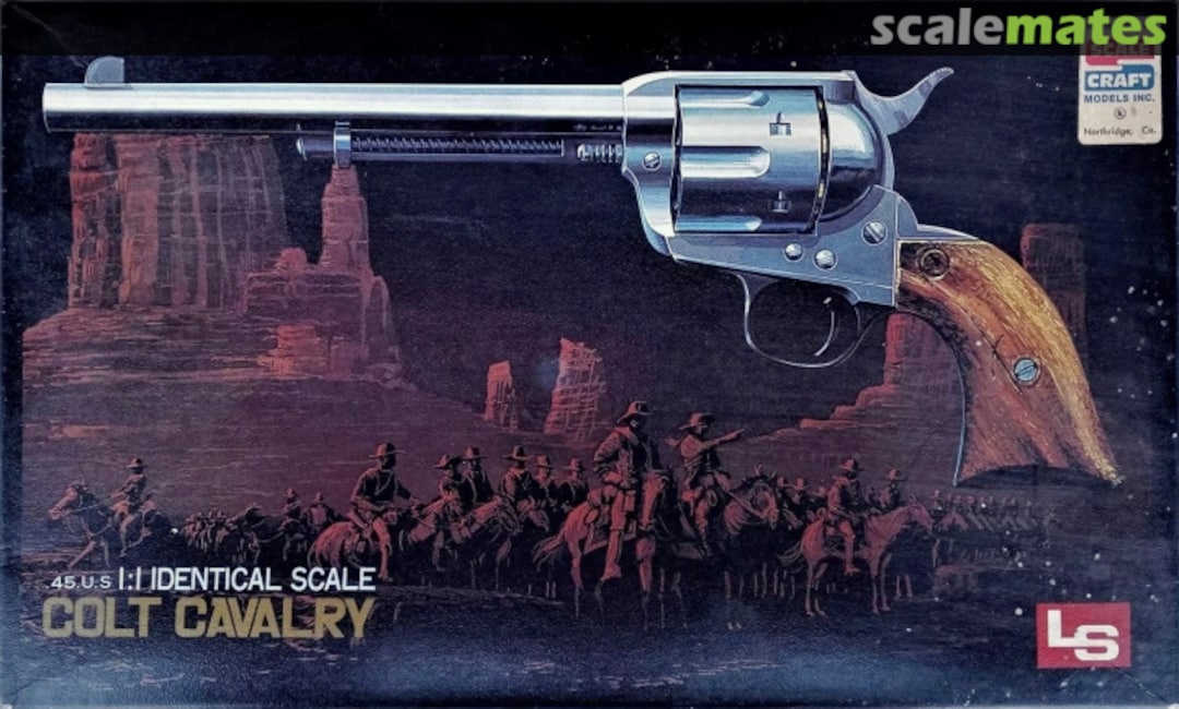 Boxart Colt Cavalry .45 U.S. P1008 LS/Scale Craft