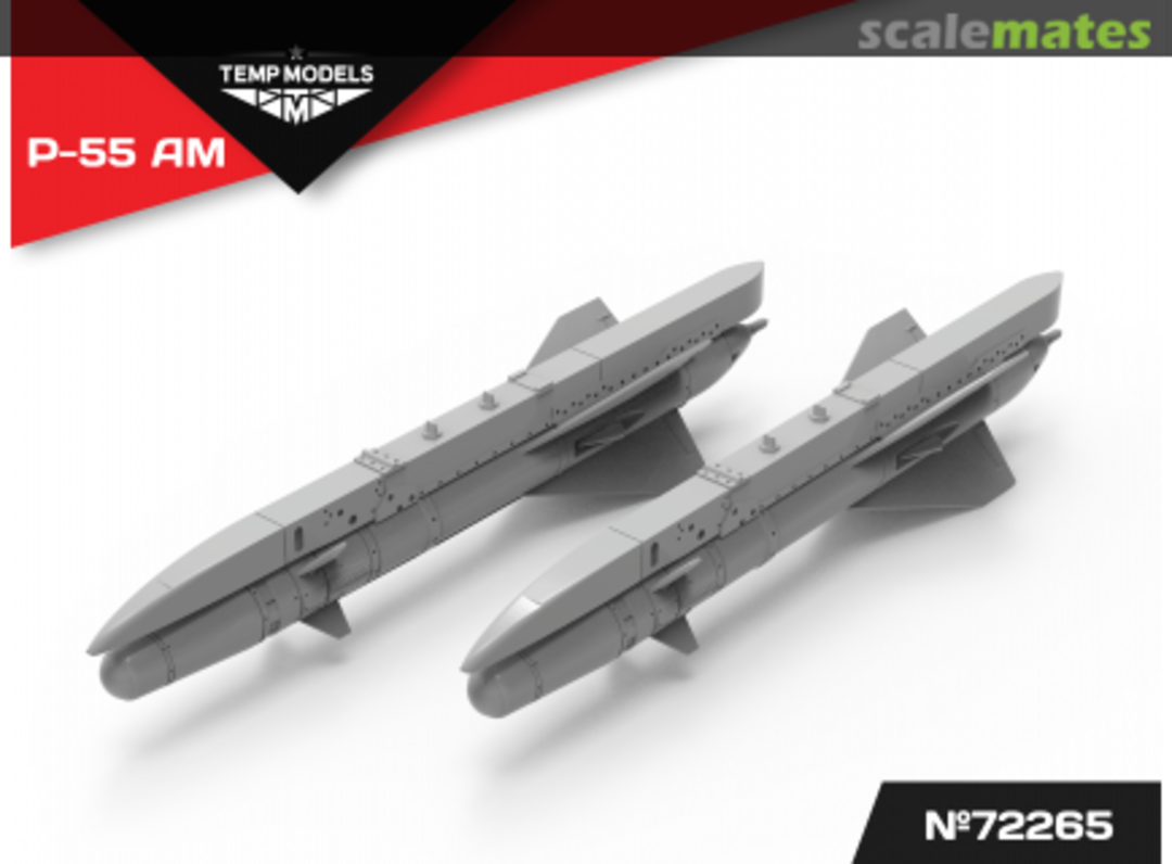 Boxart R-55 AM guided missile 72265 Tempmodels Boxart R-55 AM guided missile 72265 Tempmodels
