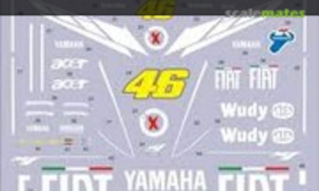 1:12 Yamaha Team 2009 Valencia Test (Nicolecron Decals NLD-043) NLD-043