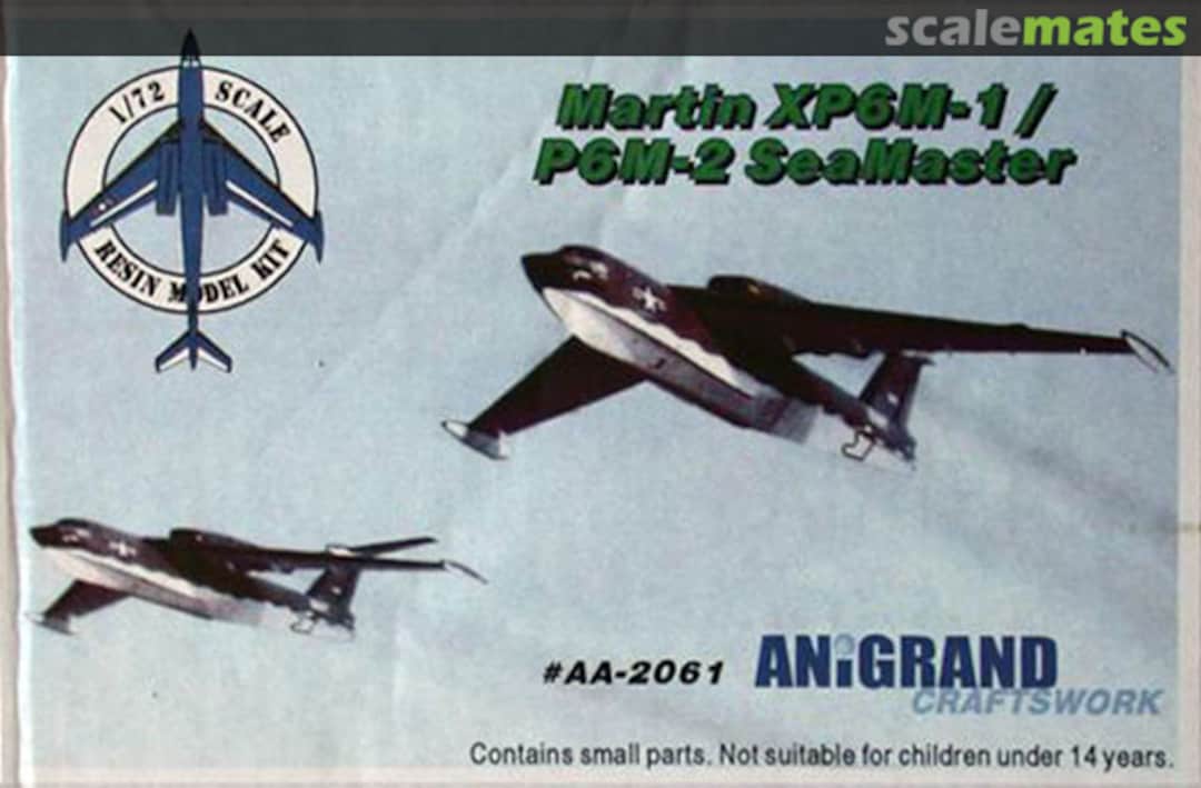 Boxart Martin XP6M-1 / P6M-2 Seamaster AA-2061 Anigrand Craftswork Boxart Martin XP6M-1 / P6M-2 Seamaster AA-2061 Anigrand Craftswork