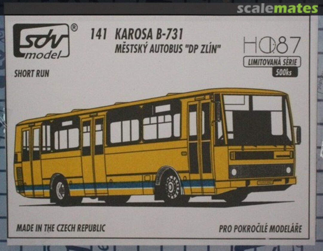 Boxart Karosa B-731 141 SDV Model Boxart Karosa B-731 141 SDV Model