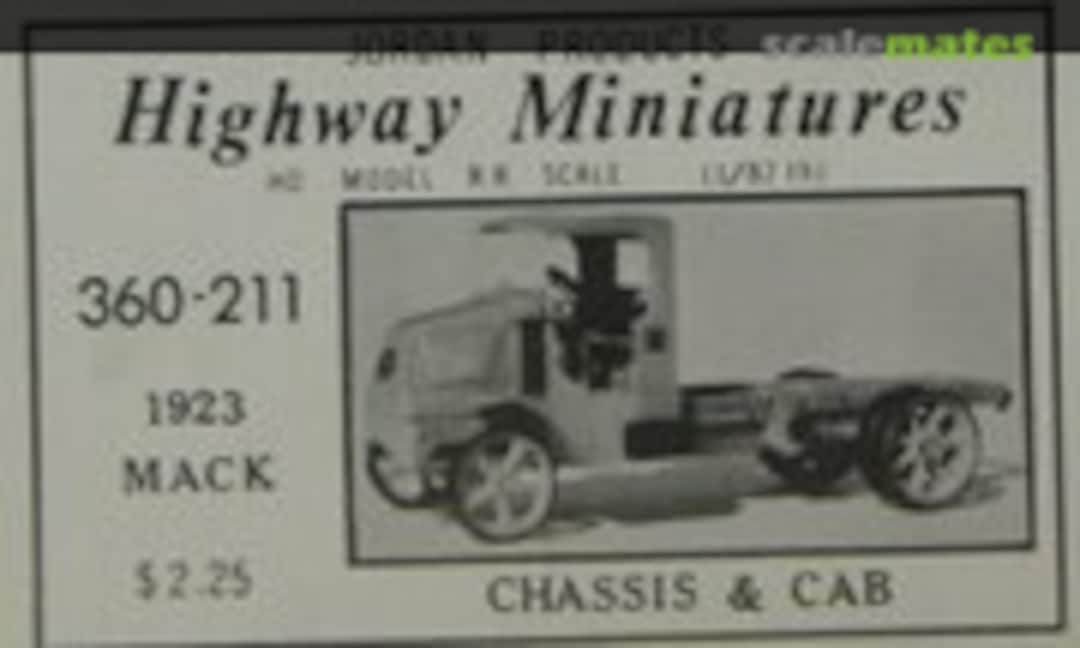 1923 Mack (Jordan Products 360-211)