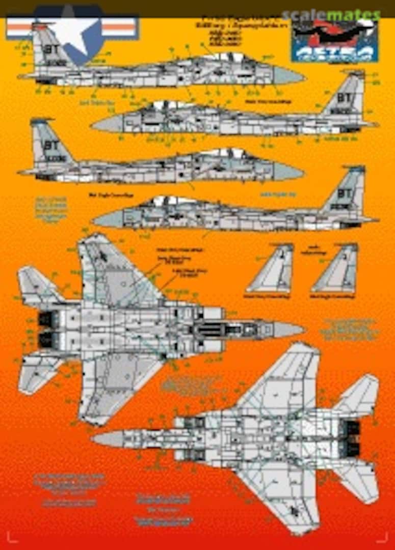 Boxart USAFE F-15C Spangdahlem/ Bitburg ASD-3202 Astra Decals Boxart USAFE F-15C Spangdahlem/ Bitburg ASD-3202 Astra Decals