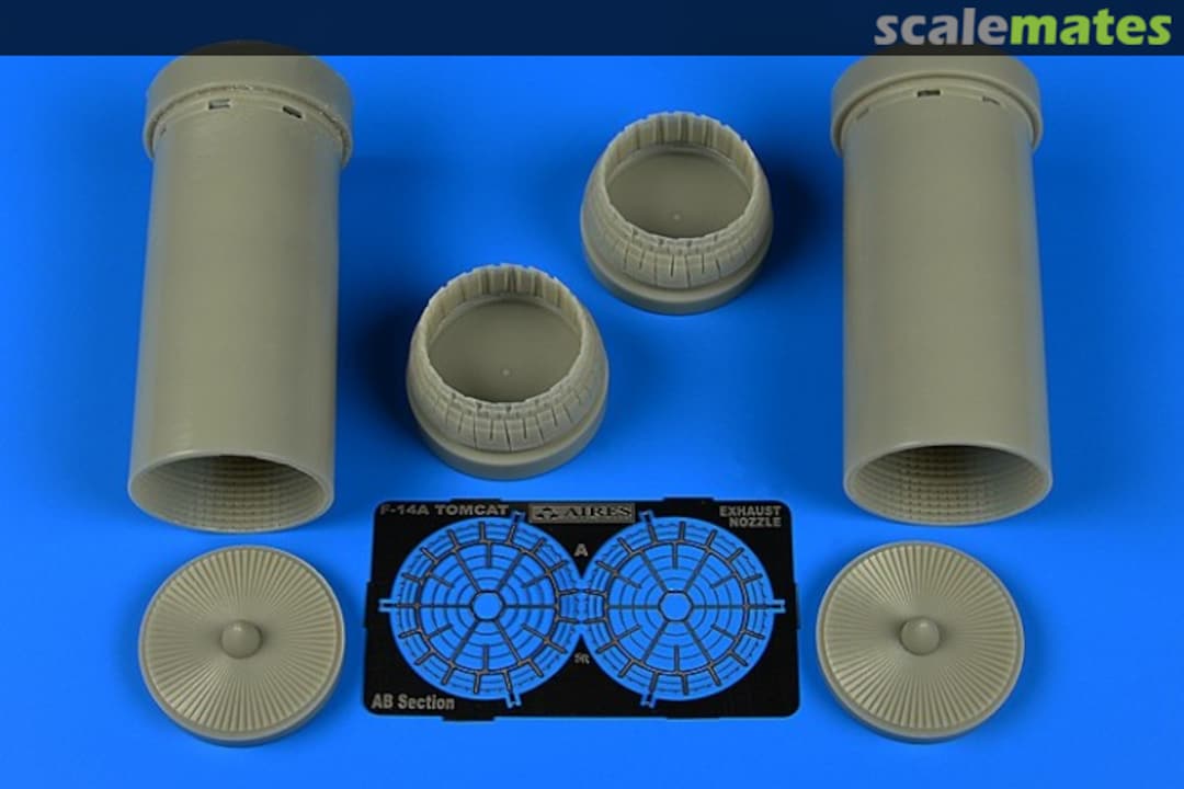 Boxart F-14A Tomcat exhaust nozzles - opened 4708 Aires Boxart F-14A Tomcat exhaust nozzles - opened 4708 Aires