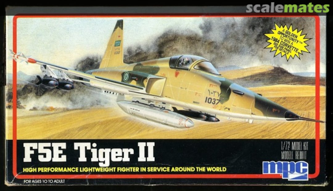 Boxart F5E Tiger II 1-4209 MPC Boxart F5E Tiger II 1-4209 MPC