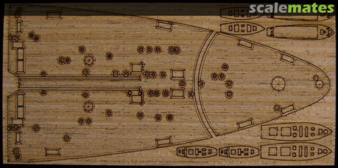 Boxart Battleship Littorio 1941 Wooden Deck for Pit-Road AW20041 ArtwoxModel