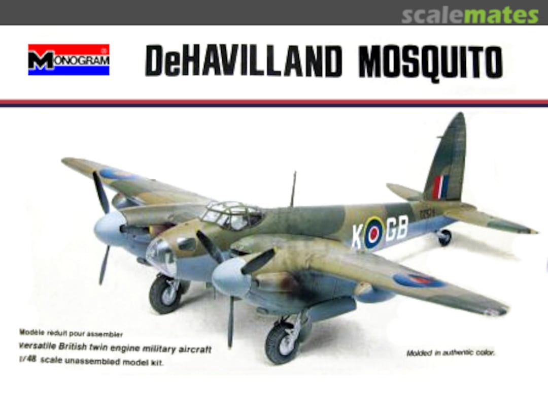 Boxart de Havilland Mosquito 6849 Monogram Boxart de Havilland Mosquito 6849 Monogram