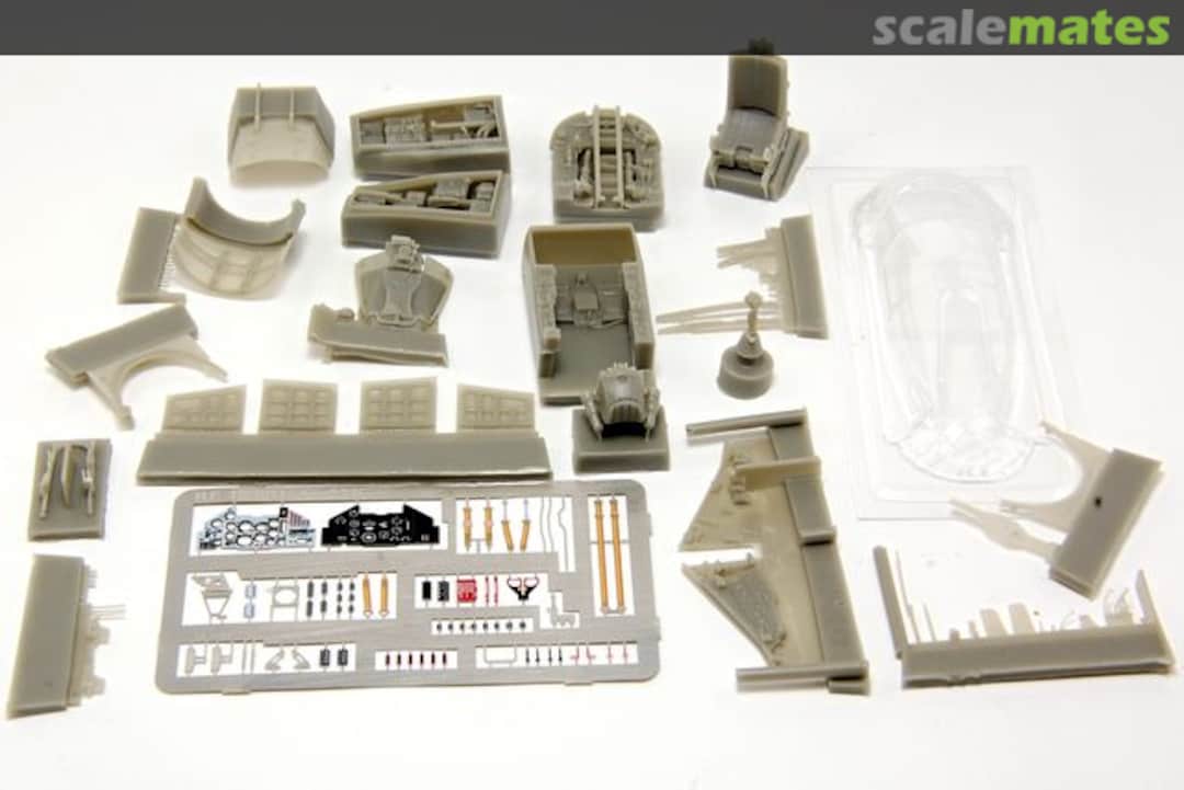 Boxart Su-25K Cockpit set + electronic bay 4815 RES-IM Boxart Su-25K Cockpit set + electronic bay 4815 RES-IM