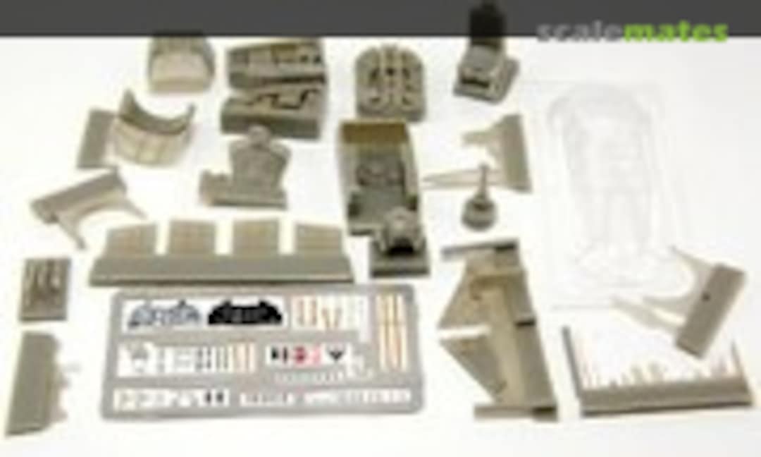 1:48 Su-25K Cockpit set + electronic bay (RES-IM 4815) 4815